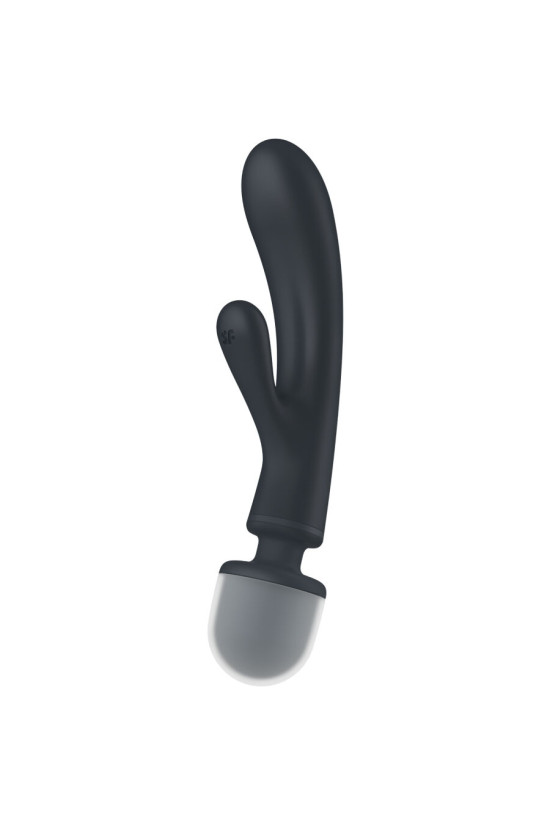 SATISFYER - MASSAGGIATORE VIBRATORE CONIGLIO TRIPLE LOVER GRIGIO