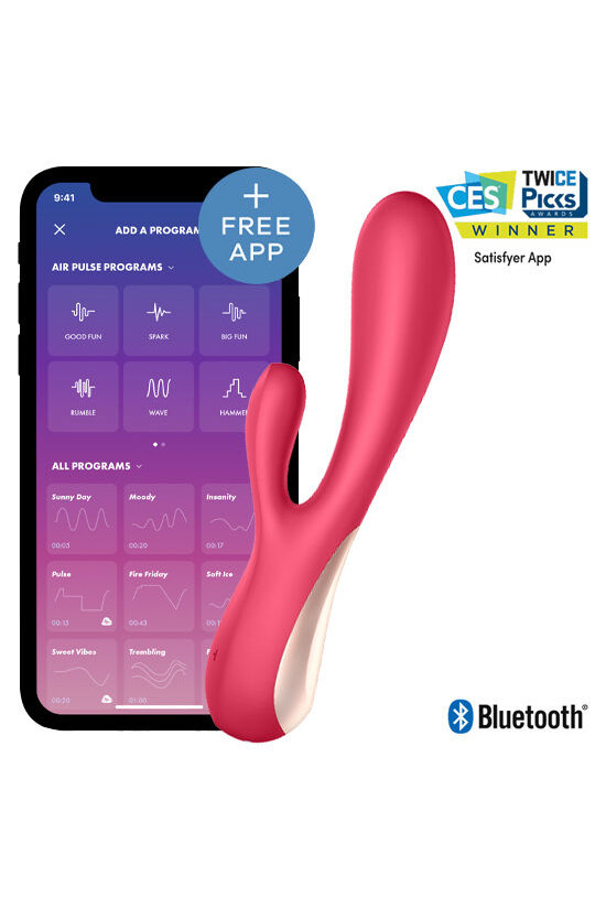 SATISFYER - MONO FLEX ROSSO CON APP