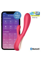 SATISFYER - MONO FLEX ROSSO CON APP