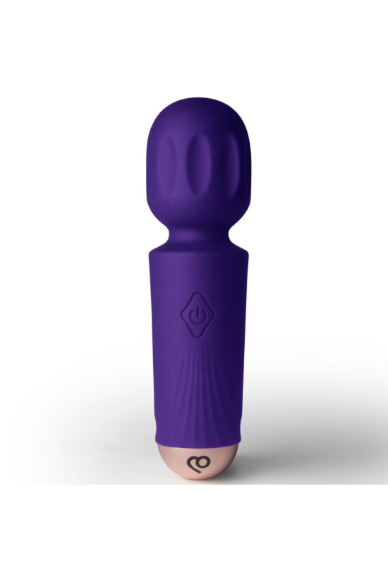 ROCKS-OFF - MINI BACCHETTA RICARICABILE 16 FUNZIONI VIOLET DREAM