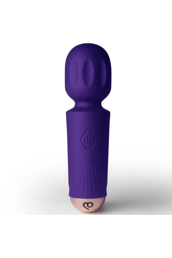 ROCKS-OFF - MINI BACCHETTA RICARICABILE 16 FUNZIONI VIOLET DREAM