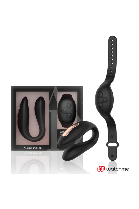 ANNE'S DESIRE - DUAL PLEASURE TECNOLOG A WATCHME NERO