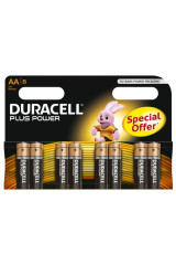 DURACELL - BATTERIA PLUS POWER AA LR6 8UNIT
