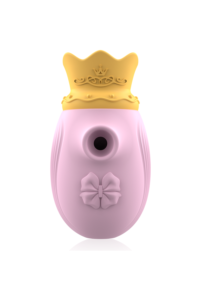 INTENSE - STIMOLATORE CLITORIDEO 10 MODALITÀ DI ASPIRAZIONE E LECCATURA - ROSA