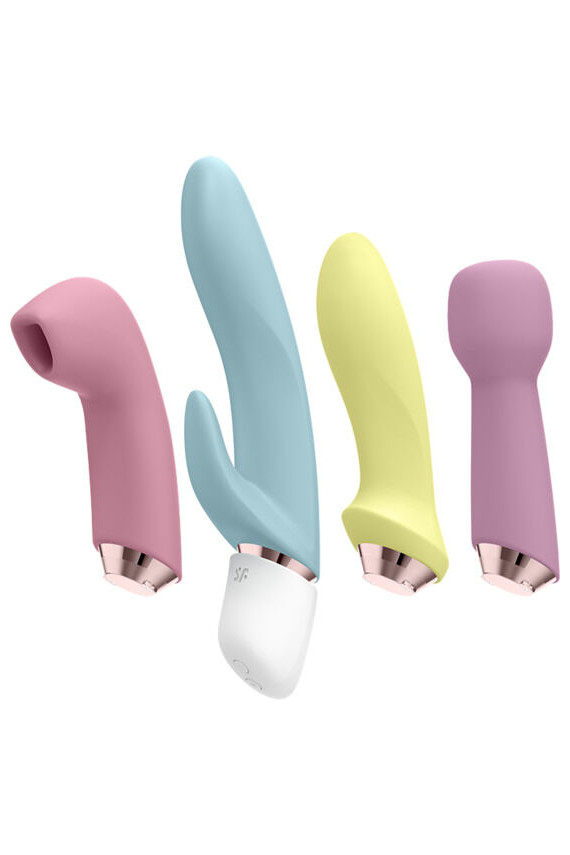 SATISFYER - MARVELOUS FOUR SET VIBRATORE E IMPULSO