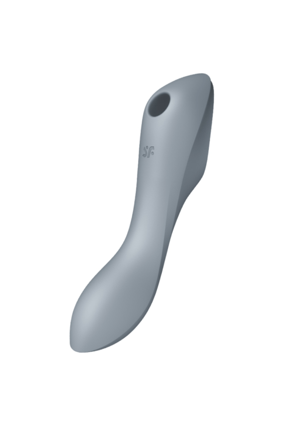 SATISFYER - VIBRATORE CURVY TRINITY 3 AIR PULSE GRIGIO