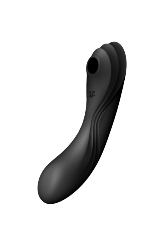 SATISFYER - VIBRATORE CURVY TRINITY 4 AIR PULSE NERO