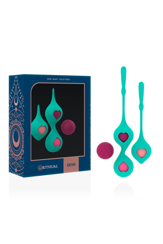 RITHUAL - SET I DI ALLENAMENTO PELVICO DEVA AQUA GREEN