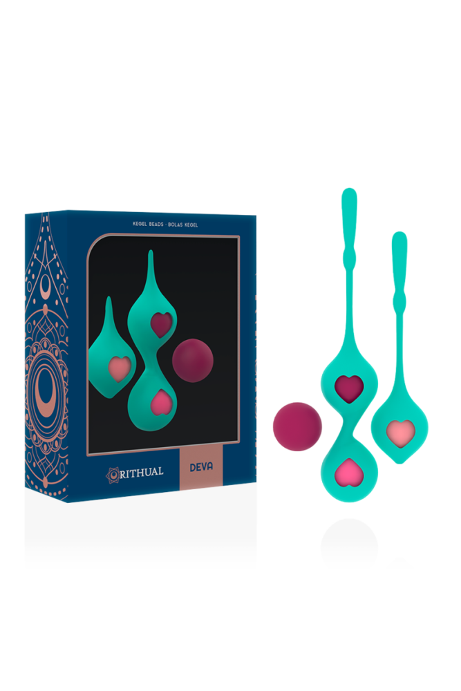 RITHUAL - SET I DI ALLENAMENTO PELVICO DEVA AQUA GREEN