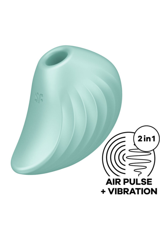 SATISFYER - PEARL DIVER STIMULATOR UND VIBRATOR GRÜN