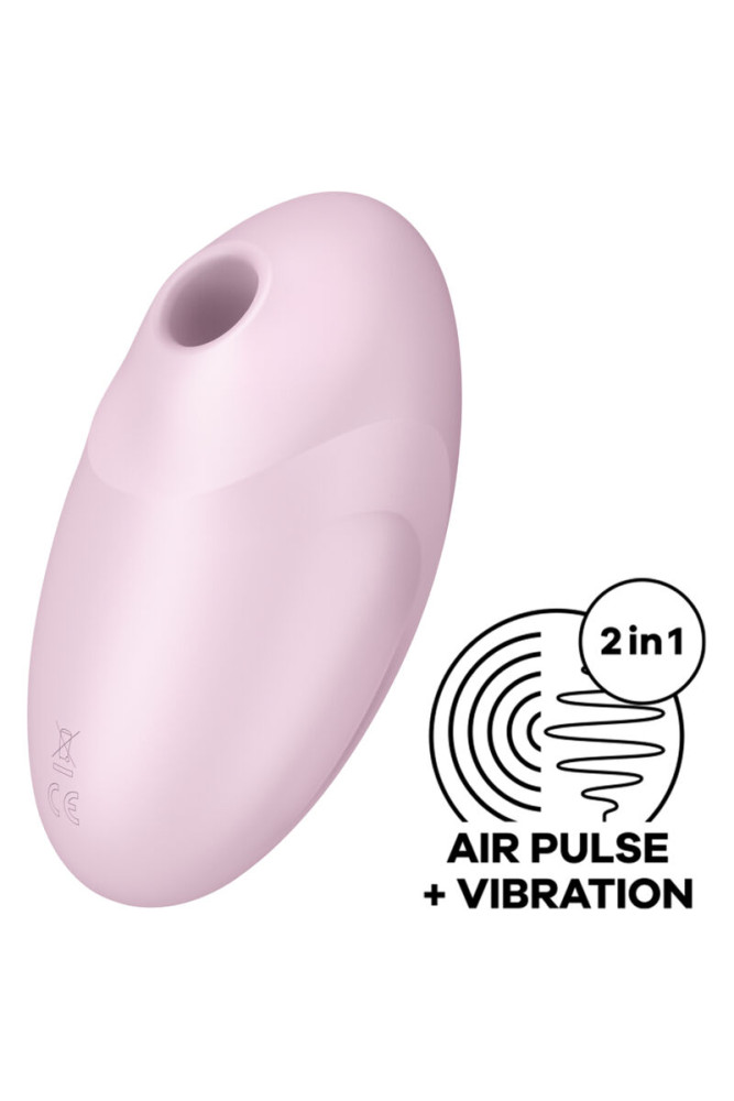 SATISFYER - STIMOLATORE E VIBRATORE VULVA LOVER 3 ROSA