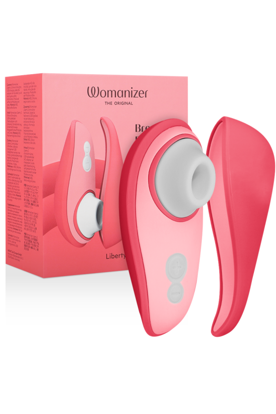 WOMANIZER - LIBERTY 2 STIMOLATORE CLITORIDEO E ASPIRAZIONE ROSA