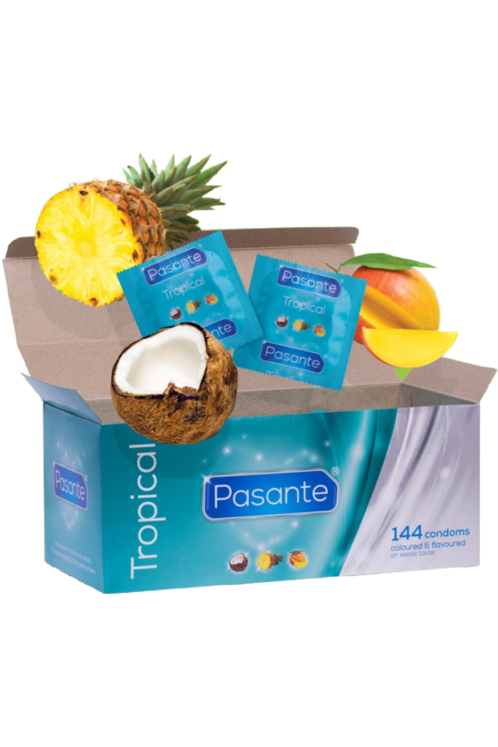 PASANTE - PRESERVATIVI SAPORI TROPICALI 144 UNIT