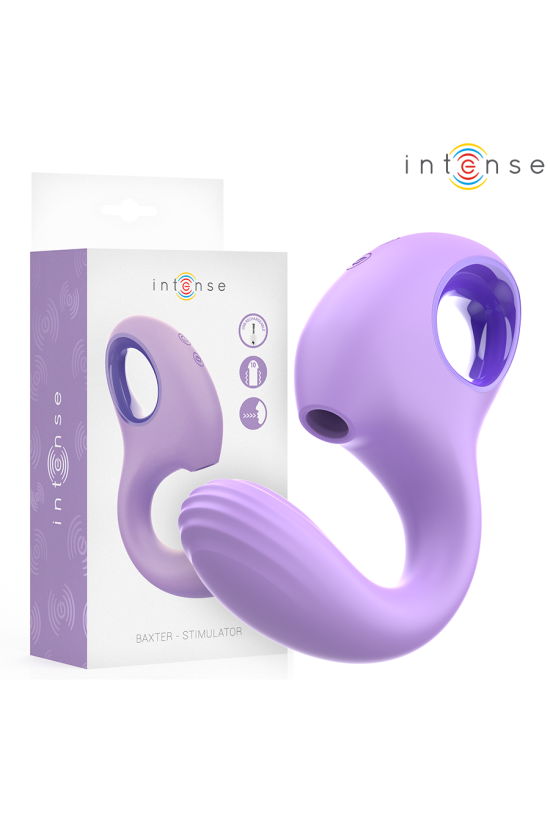 INTENSE - VIBRATORE E STIMOLATORE BAXTER VIOLA