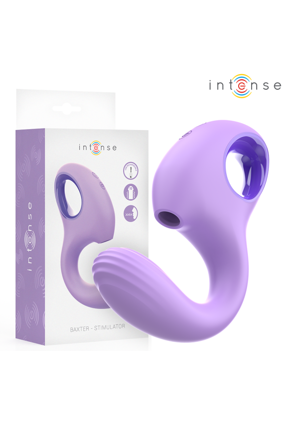 INTENSE - VIBRATORE E STIMOLATORE BAXTER VIOLA