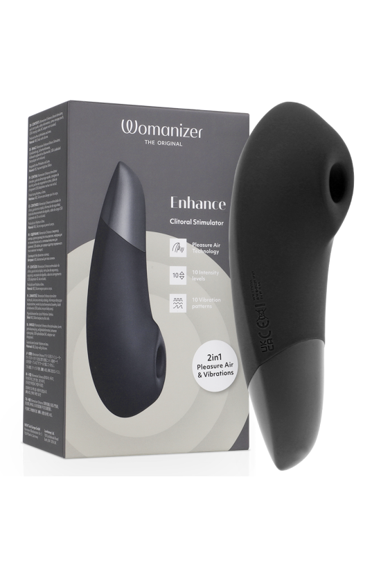 WOMANIZER - STIMOLATORE CLITORIDEO ENHANCE NERO