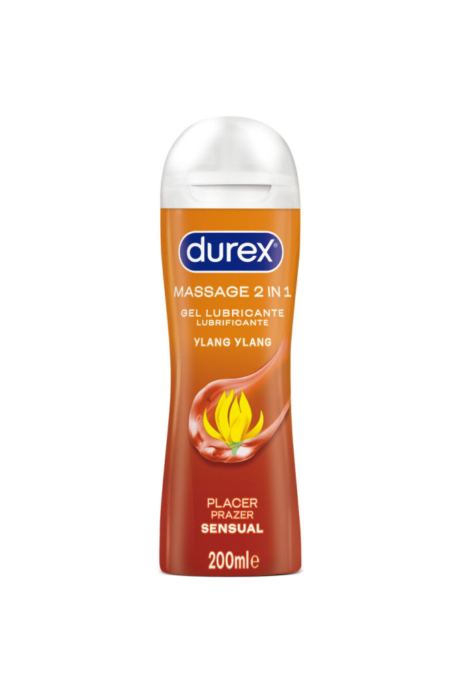 DUREX - GEL LUBRIFICANTE DA MASSAGGIO SENSUALE YLANG YLANG 200 ML