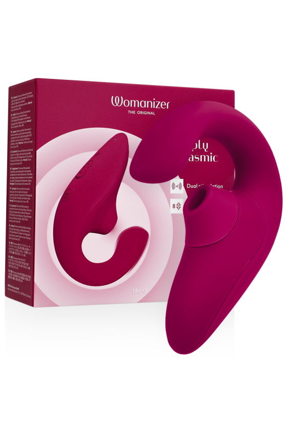 WOMANIZER - VIBRATORE STIMOLATORE CONIGLIO BLEND ROSA VIBRANTE