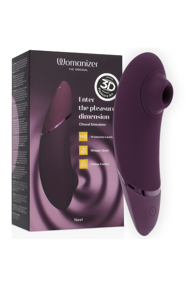 WOMANIZER - NEXT STIMOLATORE CLITORIDEO VIOLA SCURO