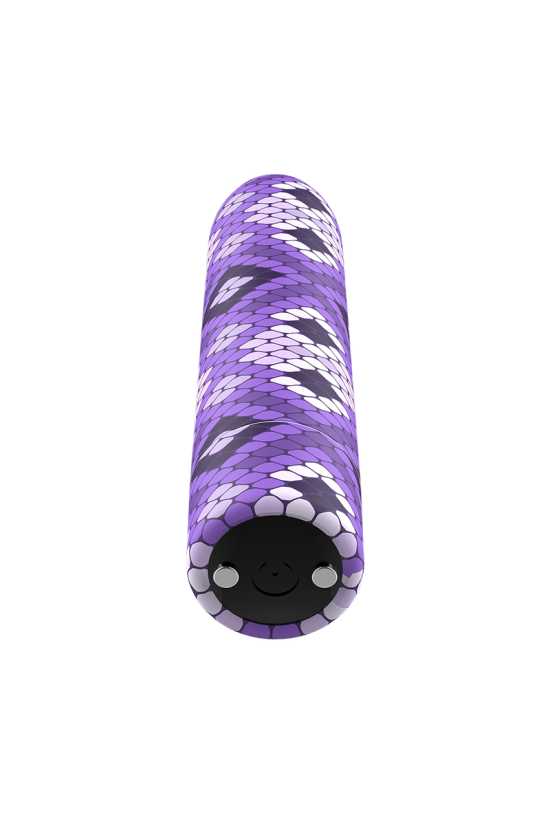 CUSTOM BULLETS - RECHARGEABLE SNAKE PURPLE MAGNETIC BULLET 10V