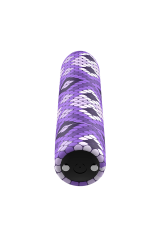 CUSTOM BULLETS - RECHARGEABLE SNAKE PURPLE MAGNETIC BULLET 10V
