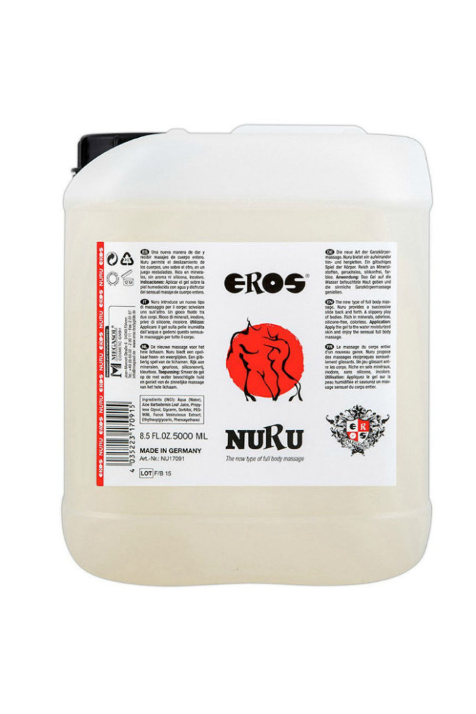 EROS - OLIO DA MASSAGGIO NURU RICCO DI MINERALI 5000 ML
