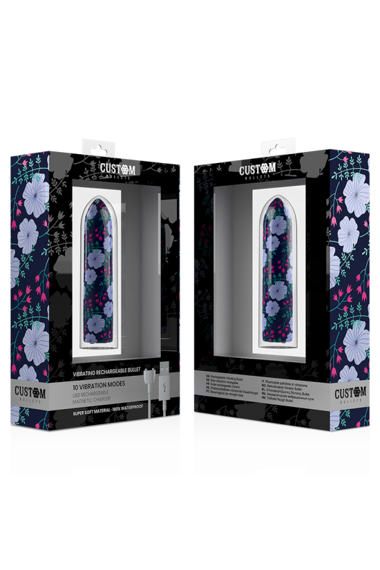 CUSTOM BULLETS - PERSONALIZZATE RICARICABILI PRIMAVERA 10 INTENSITÀ