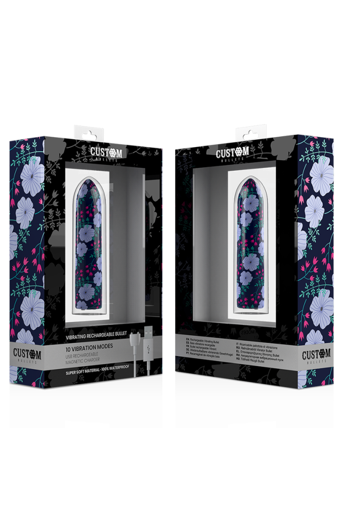 CUSTOM BULLETS - PERSONALIZZATE RICARICABILI PRIMAVERA 10 INTENSITÀ