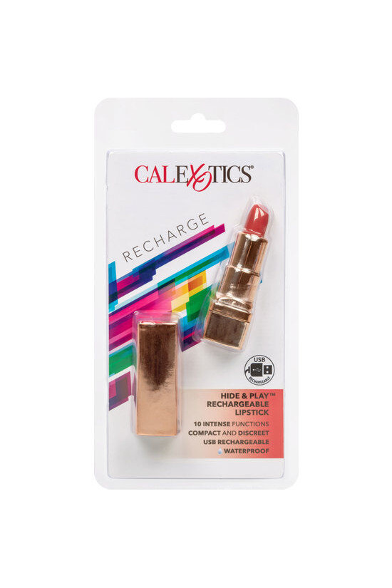 CALEXOTICS - BALA ROSSETTO RICARICABILE HIDE & PLAY ROSSO