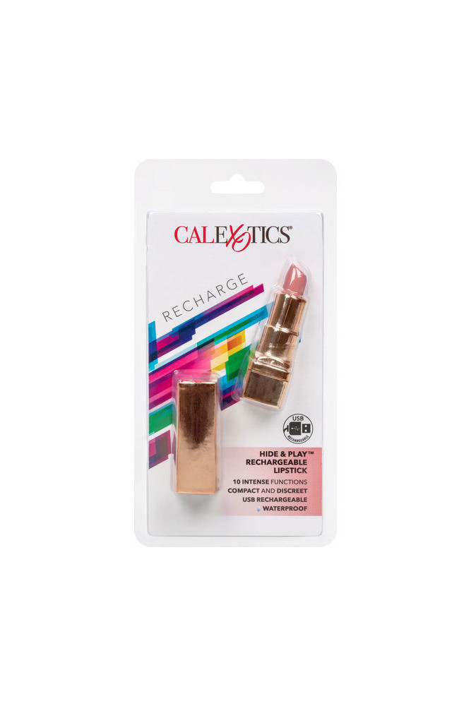 CALEXOTICS - BALA ROSSETTO RICARICABILE HIDE & PLAY ROSA TENERO