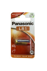 PANASONIC - BATTERIA ALCALINA LR1 1.5V BLISTER 1 UNITÀ