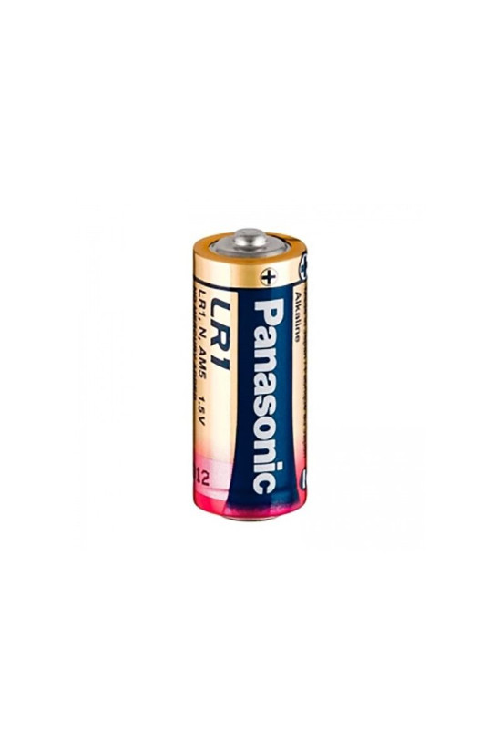 PANASONIC - BATTERIA ALCALINA LR1 1.5V BLISTER 1 UNITÀ