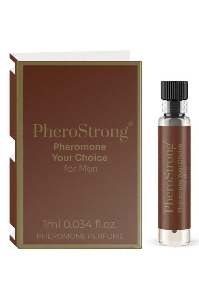 PHEROSTRONG - PROFUMO AI FEROMONI A TUA SCELTA PER UOMO 1 ML