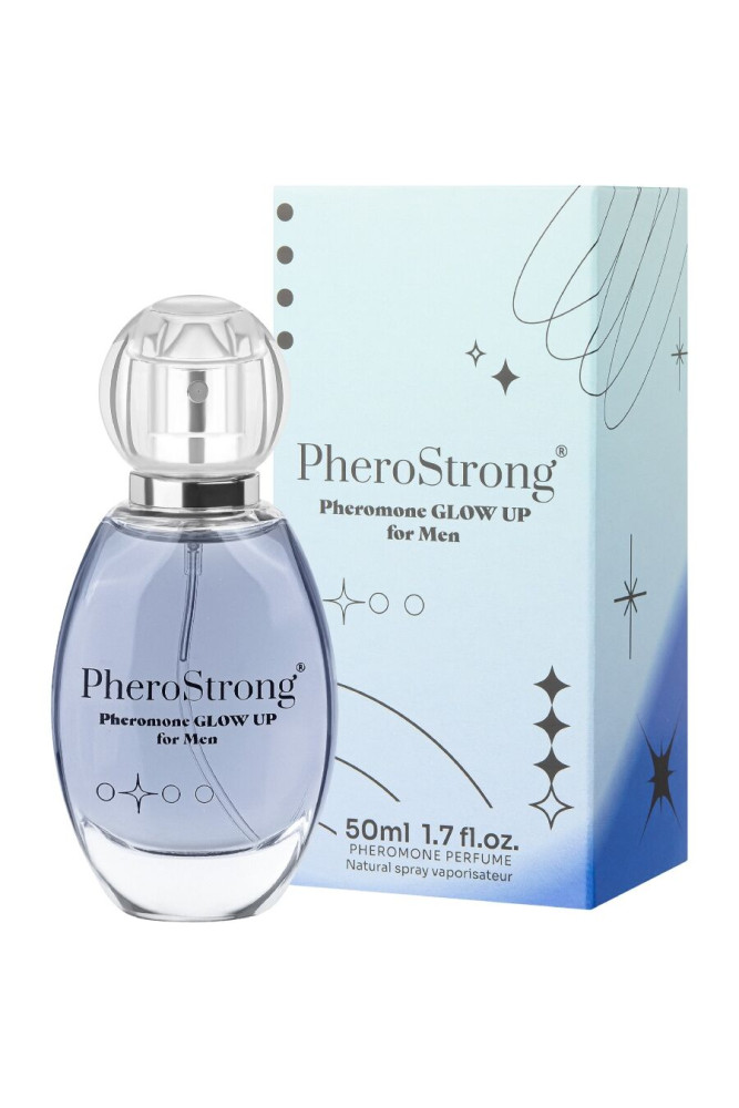 PHEROSTRONG - PROFUMO GLOW UP AI FEROMONI PER UOMO 50 ML