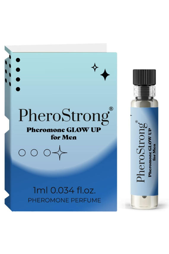 PHEROSTRONG - PROFUMO GLOW UP AI FEROMONI PER UOMO 1 ML