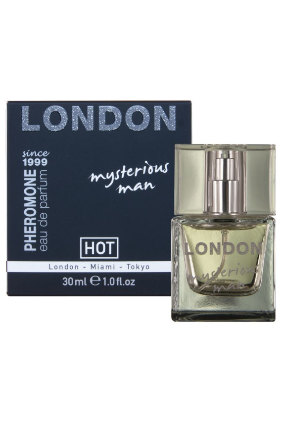 HOT - PROFUMO AI FEROMONI LONDRA UOMO MISTERIOSO 30 ML