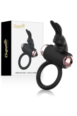 COQUETTE CHIC DESIRE - ANELLO DA CAZZO CON VIBRATORE NERO/ORO