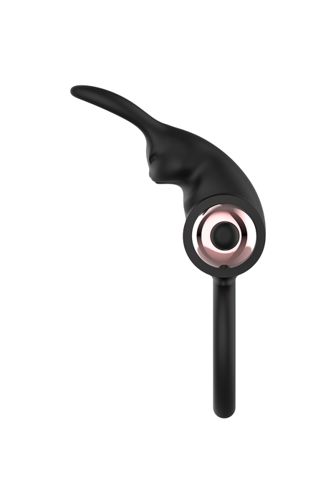 COQUETTE CHIC DESIRE - ANELLO DA CAZZO CON VIBRATORE NERO/ORO