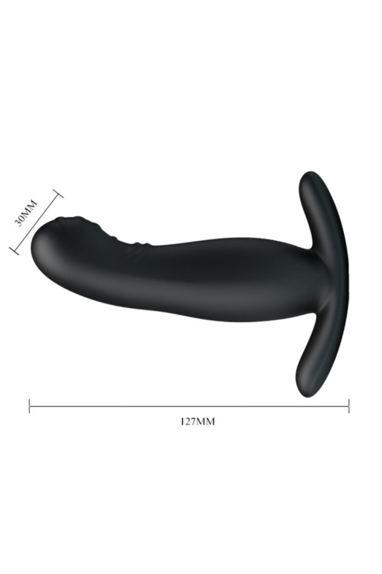 MR PLAY - MASSAGGIATORE PROSTATICO NERO RICARICABILE