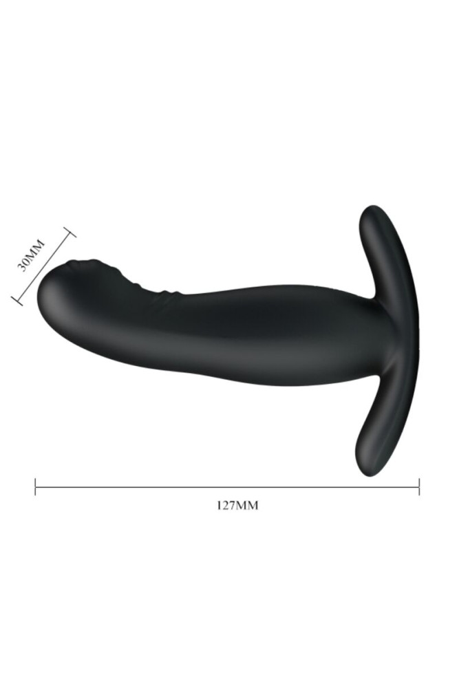 MR PLAY - MASSAGGIATORE PROSTATICO NERO RICARICABILE