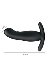 MR PLAY - MASSAGGIATORE PROSTATICO NERO RICARICABILE