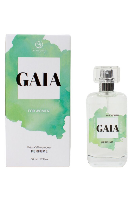 SECRETPLAY - GAIA SPRAY PER PROFUMO NATURALE AI FEROMONI PER DONNA 50 ML