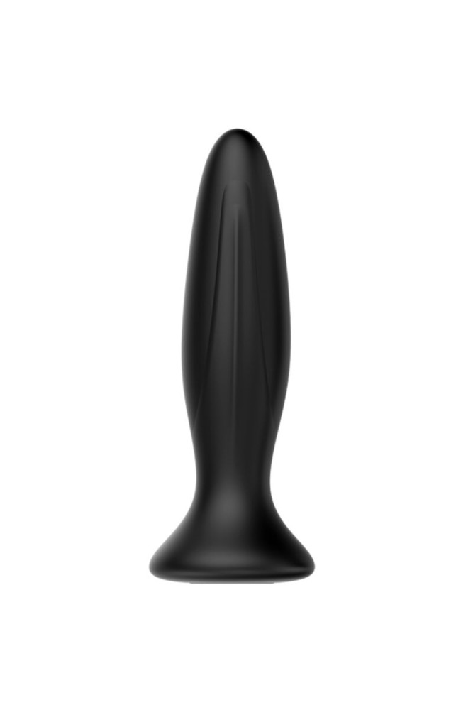 MR PLAY - PLUG ANALE VIBRATORE NERO RICARICABILE