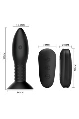 MR PLAY - SPINA CON TELECOMANDO SFERE ROTANTI NERE