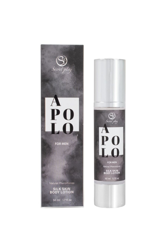 SECRETPLAY - APOLO SILK LOZIONE PER LA PELLE PER UOMO 50 ML
