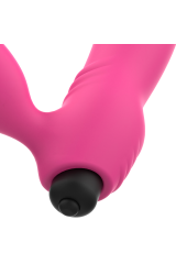 OHMAMA - VIBRATORE BIX DOPPIA STIMOLAZIONE EDIZIONE NATALIZIA ROSA