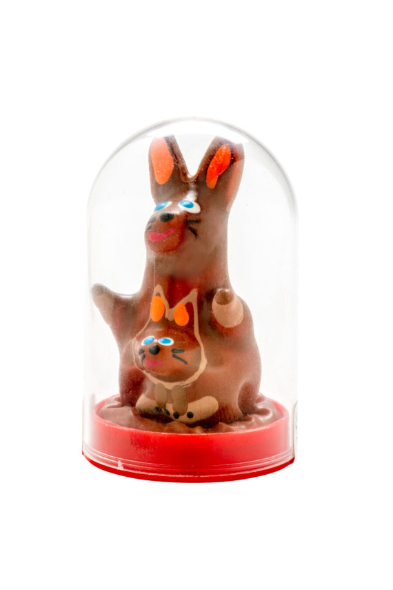 CONDOMERIE - PRESERVATIVI NOVITÀ DIPINTI A MANO MODELLO CANGURO 1