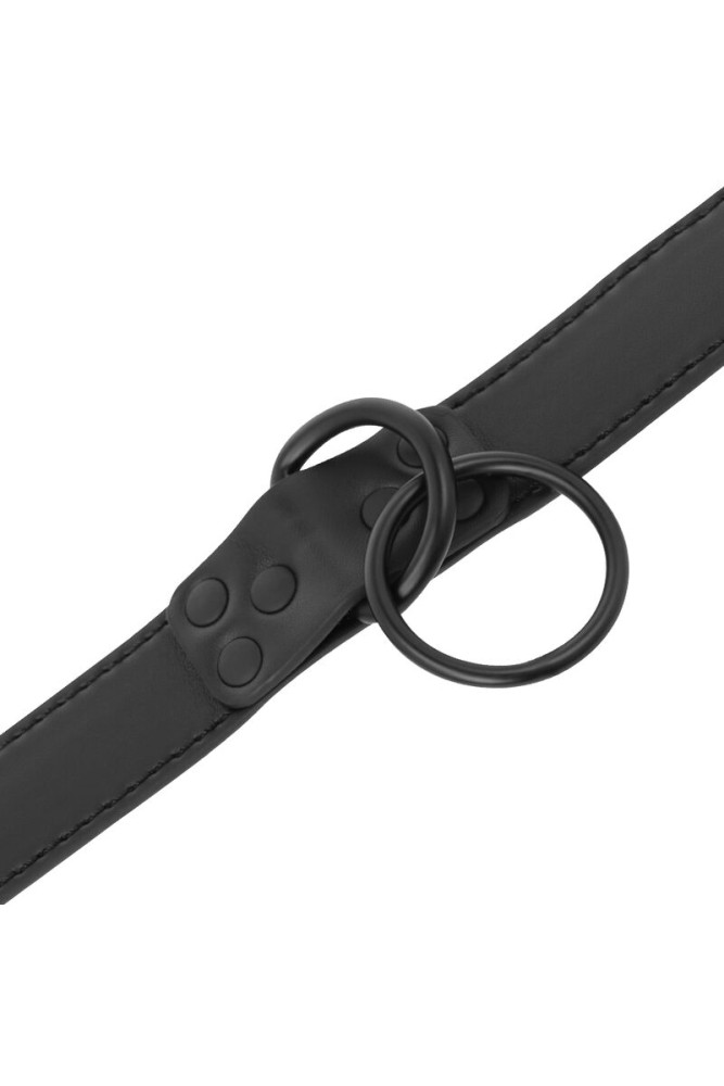 DARKNESS - COLLANA NERA CON CATENA