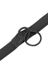 DARKNESS - COLLANA NERA CON CATENA