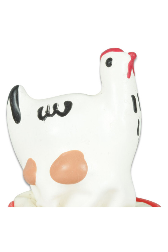 CONDOMERIE - PRESERVATIVI NOVITÀ DIPINTI A MANO POLLO BIANCO